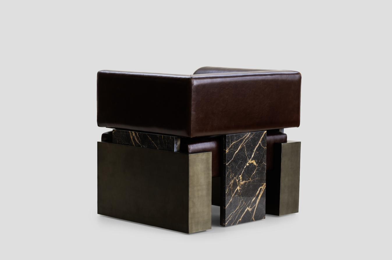 Armchair — side profile