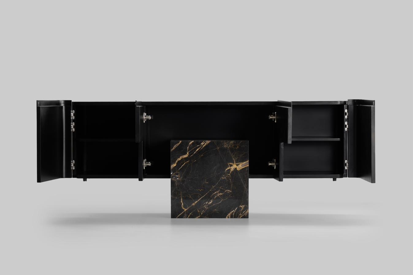 Liquid Metal Console — surface detail showing fluid metal texture